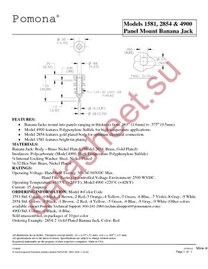 2854-8 datasheet  